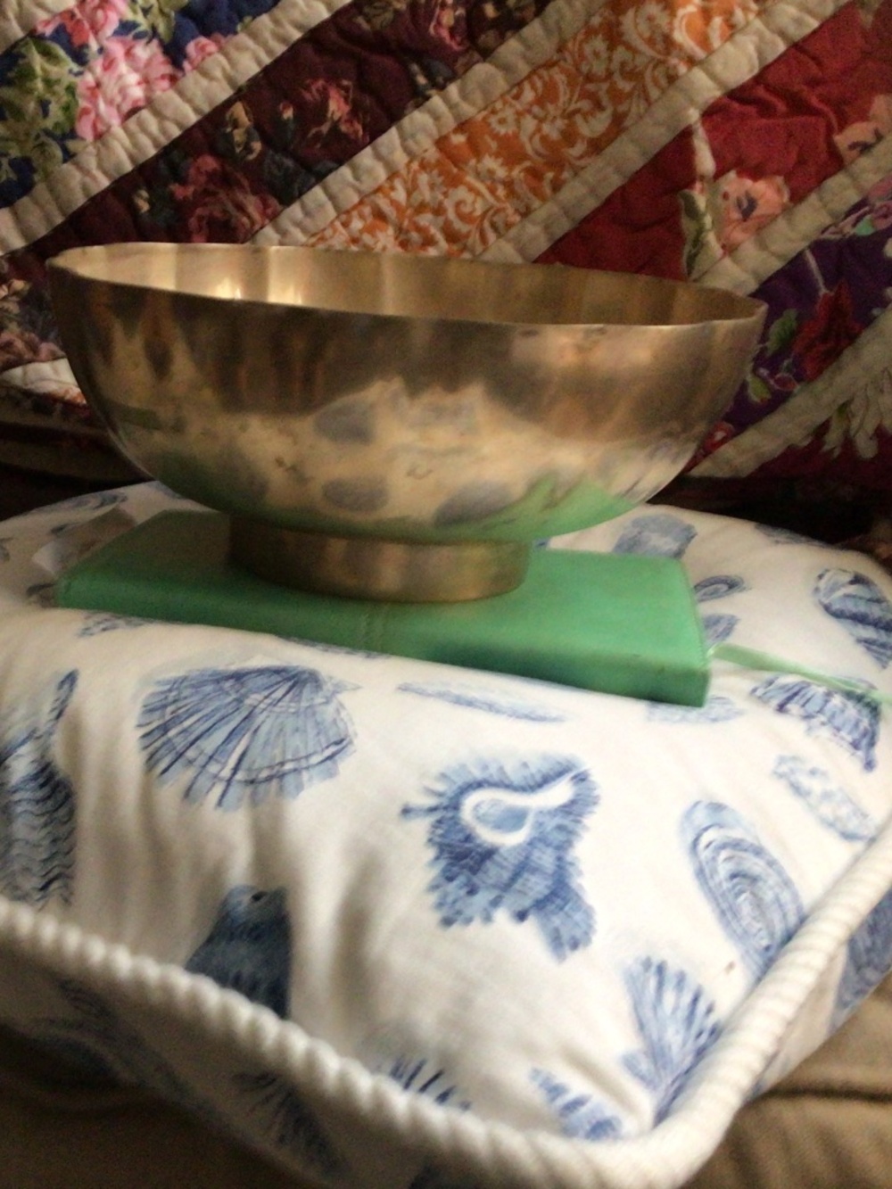 Singing brass bowl from korea